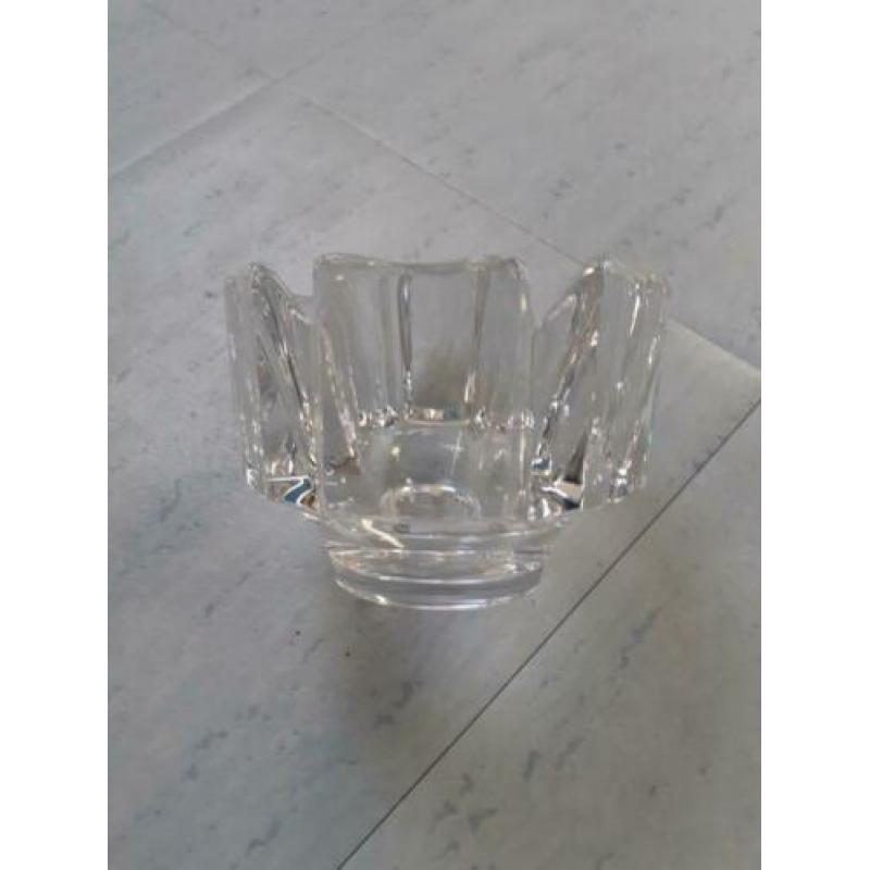 Orrefors schaal kristal object Lars Hellsten