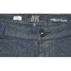 Dept blauwe jeans maat L