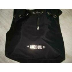 MOSCHINO zwarte tas shopper