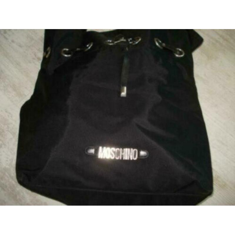 MOSCHINO zwarte tas shopper
