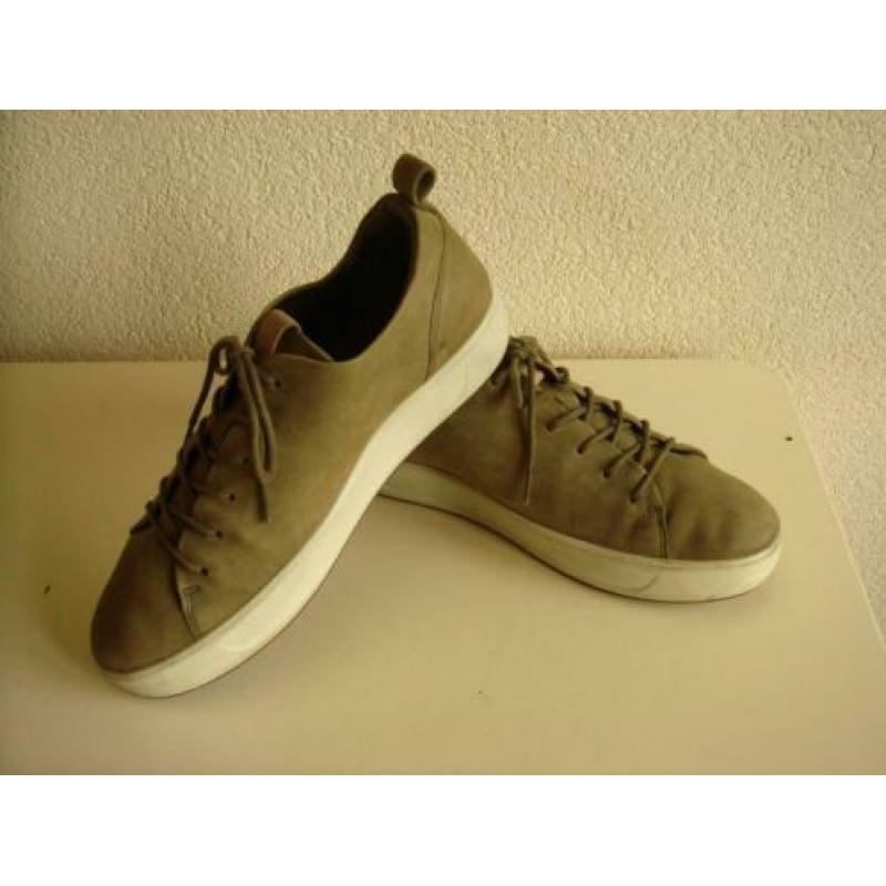 ECCO herensneakers, maat 41, groen leder (2)