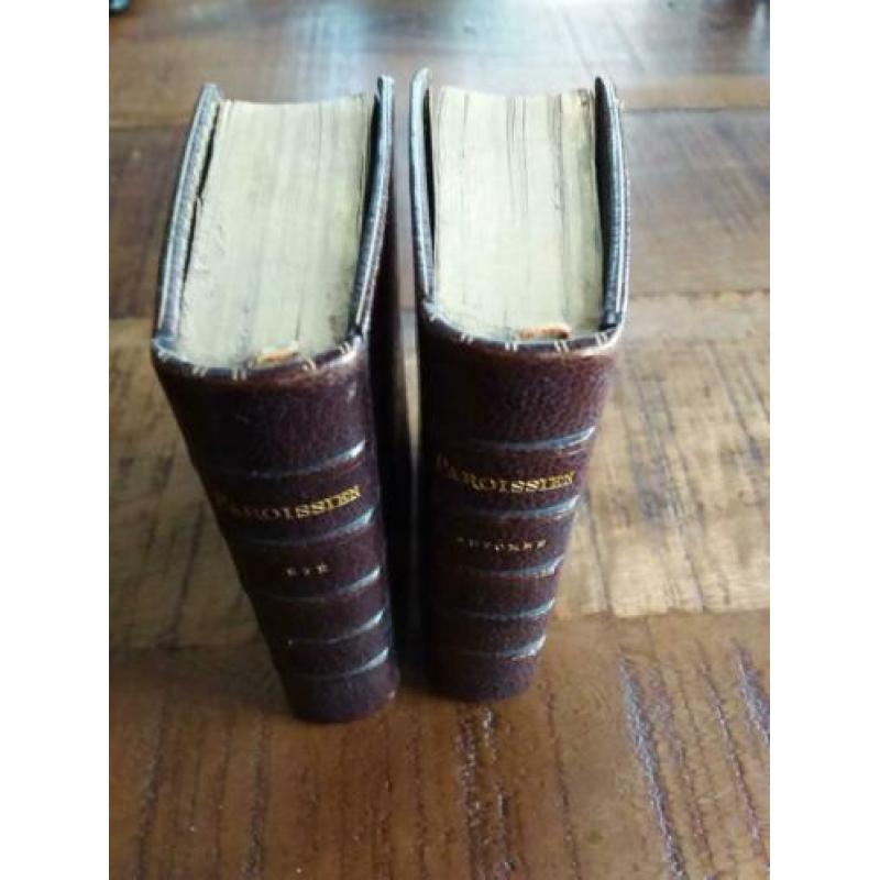 Franse Paroissien Romain Ete en Automne 1891 limoges leer