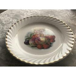 Dessertbordje handbeschilderd van Nimy