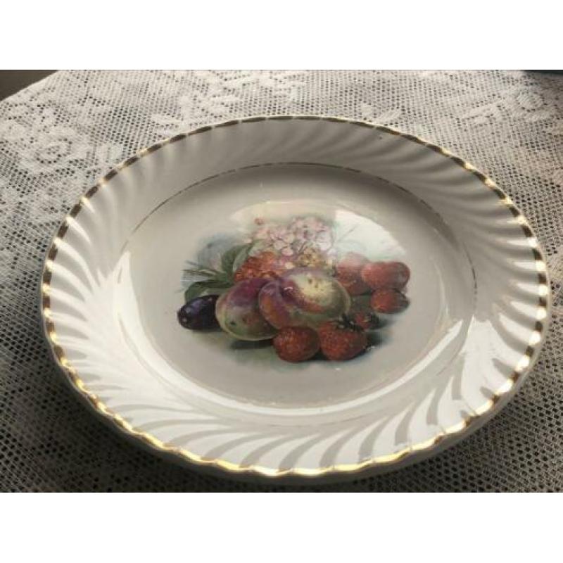 Dessertbordje handbeschilderd van Nimy