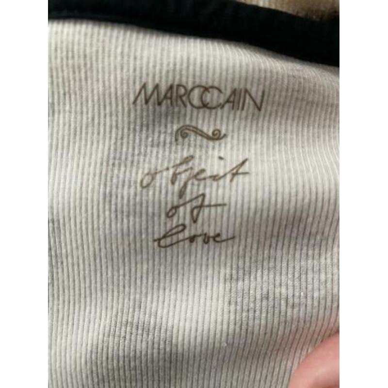 Marccain Marc Cain shirt luipaardprint zgan maat 2