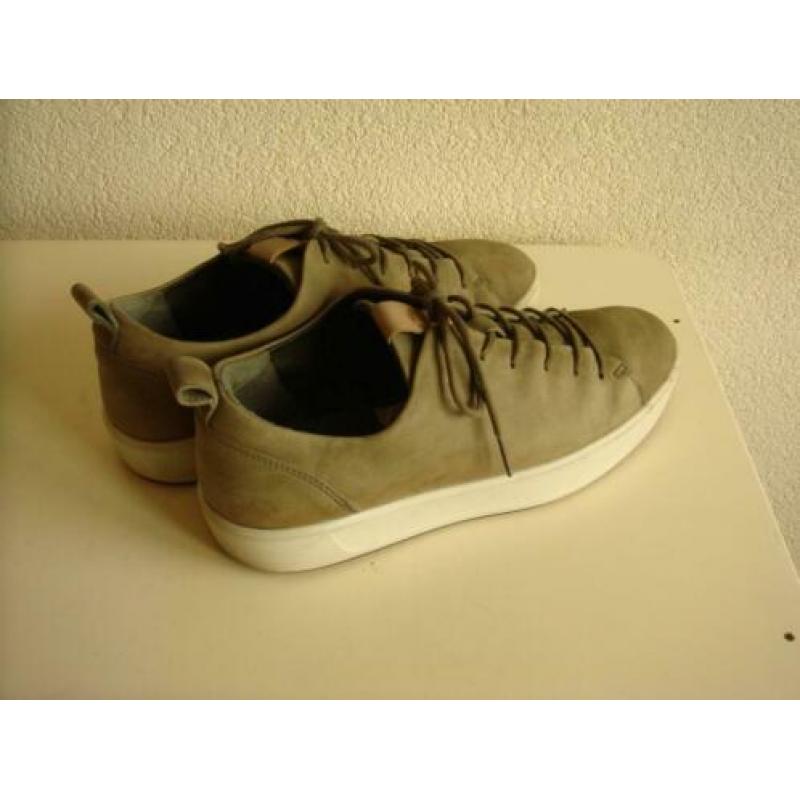 ECCO herensneakers, maat 41, groen leder (2)