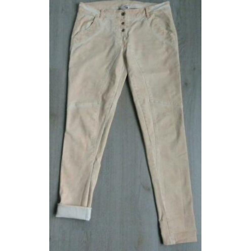 TRANSFER íets gemeleerde Skinny-Broek in maat 40