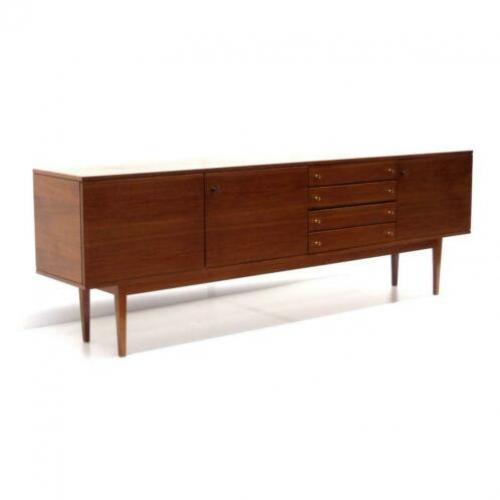 Groot vintage retro design dressoir / dressoirkast jaren '60