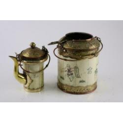 theepot been met koper china