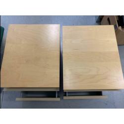 2 x Malm nachtkastje izgs