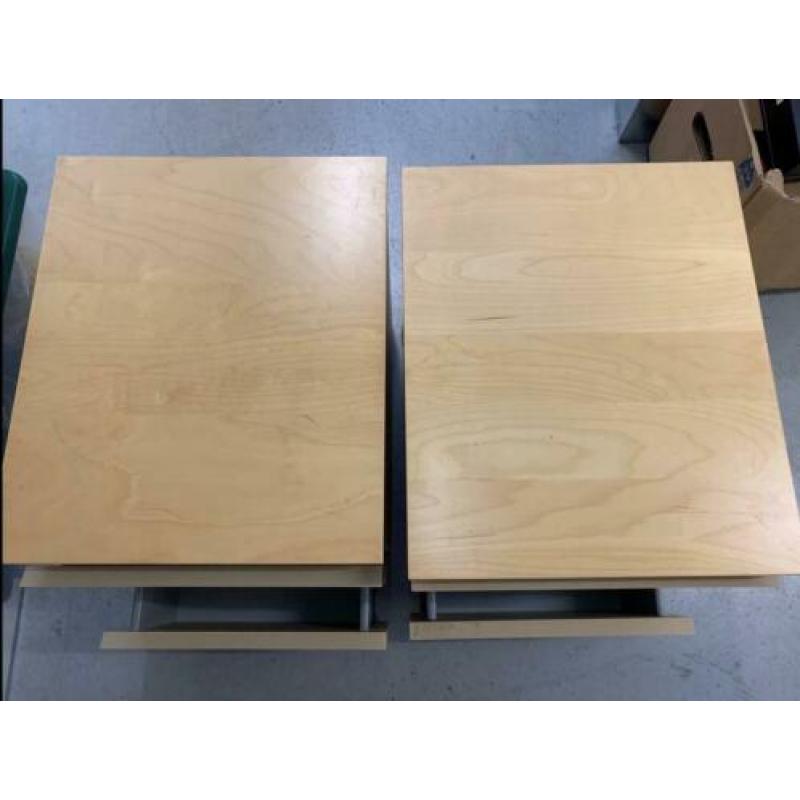 2 x Malm nachtkastje izgs