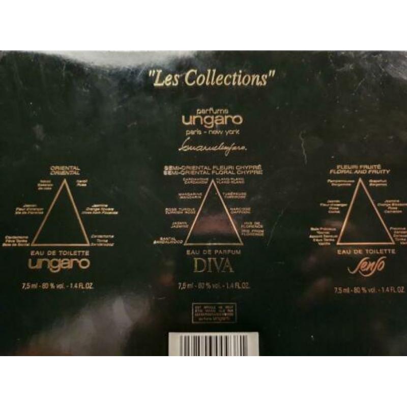 Ungaro -Les Collections- 3 x 7.5ml miniatuur in doos