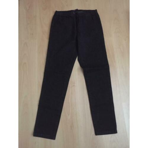 Nieuw zwart pull-on tregging broek mt 42 AJC ARIZON