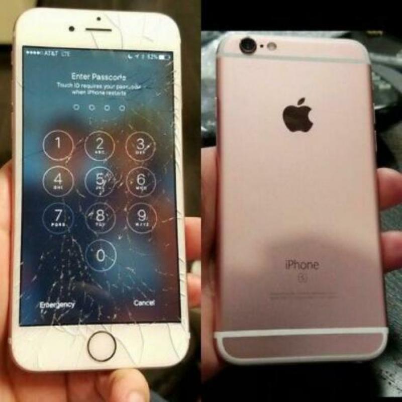 iPhone reparatie @Locatie! kapot scherm vervangen 7 8 6s X 6