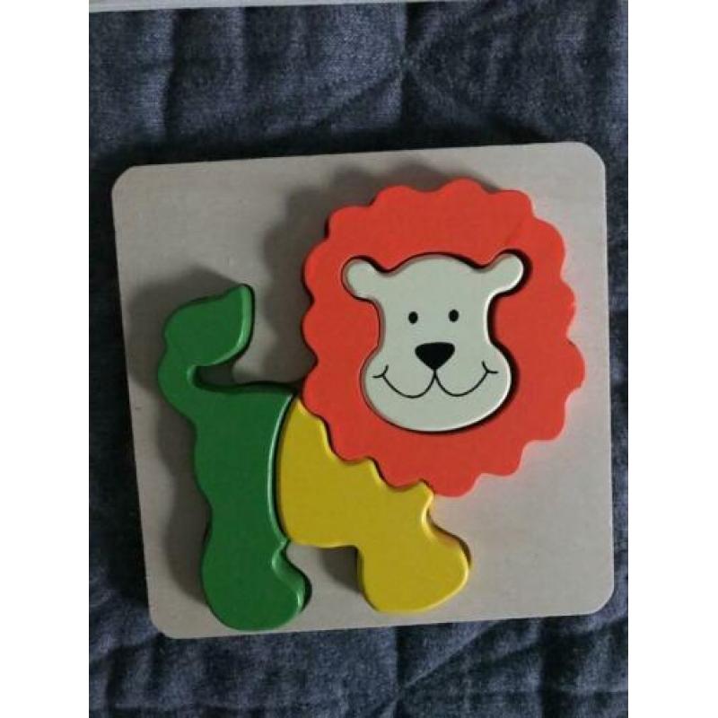 5 houten puzzels