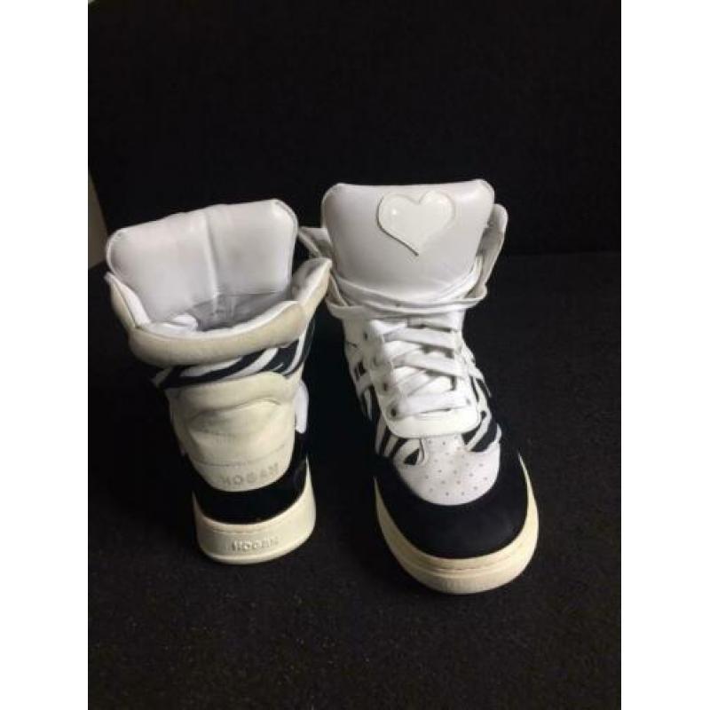 Hogan high top dames sneakers, maat 40,5