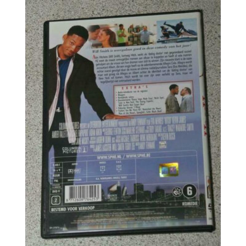 Hitch. Met o.a. Will Smith + Eva Mendes