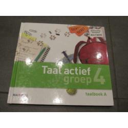 Taal Actief 4, groep 4, taalboek en/of werkboek, toetsboek