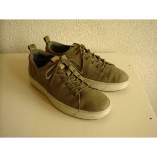 ECCO herensneakers, maat 41, groen leder (2)