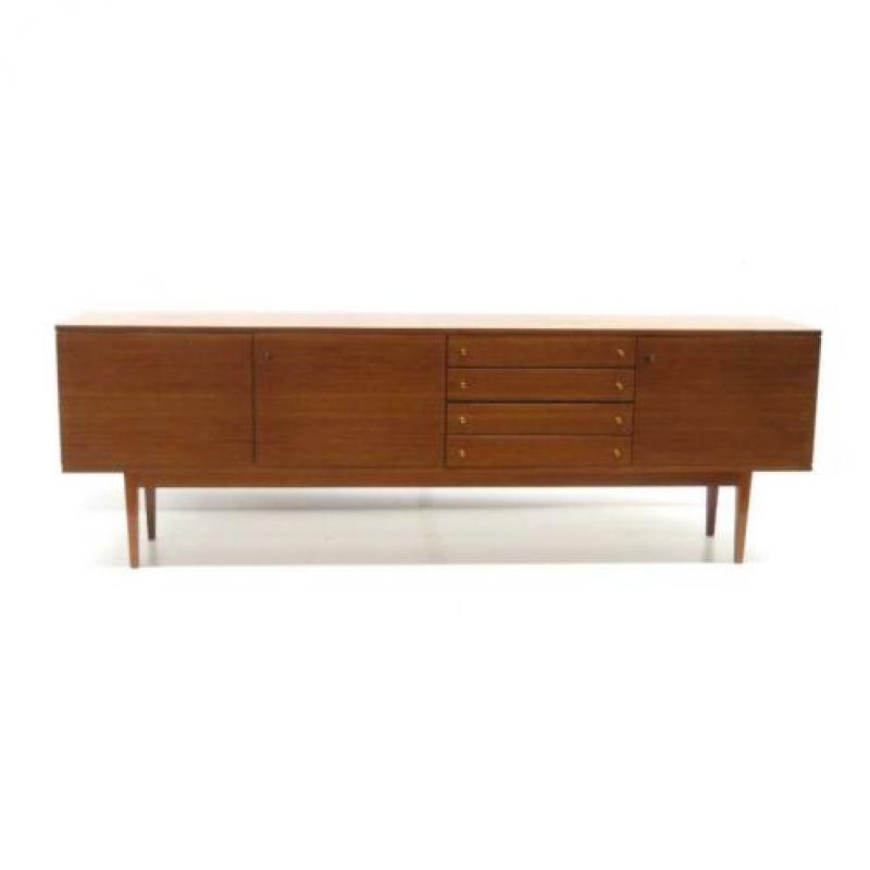 Groot vintage retro design dressoir / dressoirkast jaren '60