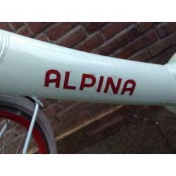Tekoop: Alpina fiets groen van kleur. Maat 22 inch