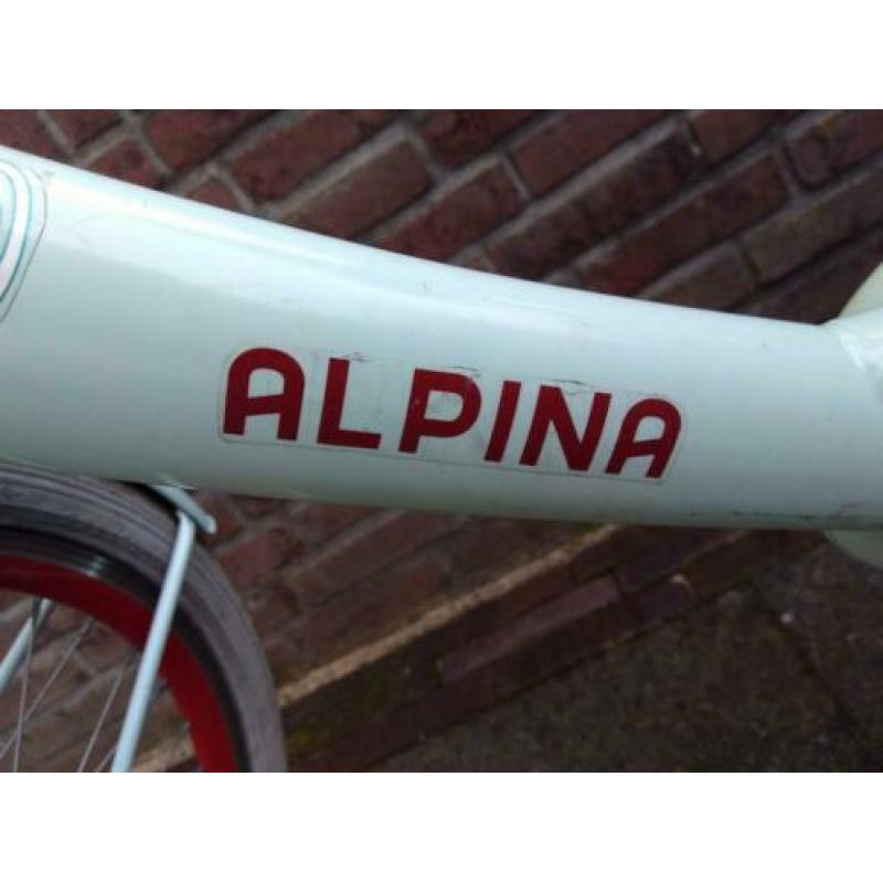 Tekoop: Alpina fiets groen van kleur. Maat 22 inch