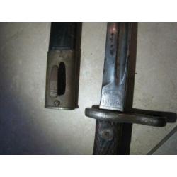spaanse m1893 bajonet mauser wo2