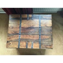 Houten kist/ salontafel