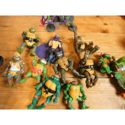 TMNT Verzameling 10 figuurtjes en meer