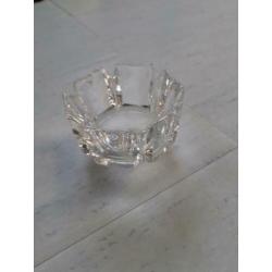 Orrefors schaal kristal object Lars Hellsten