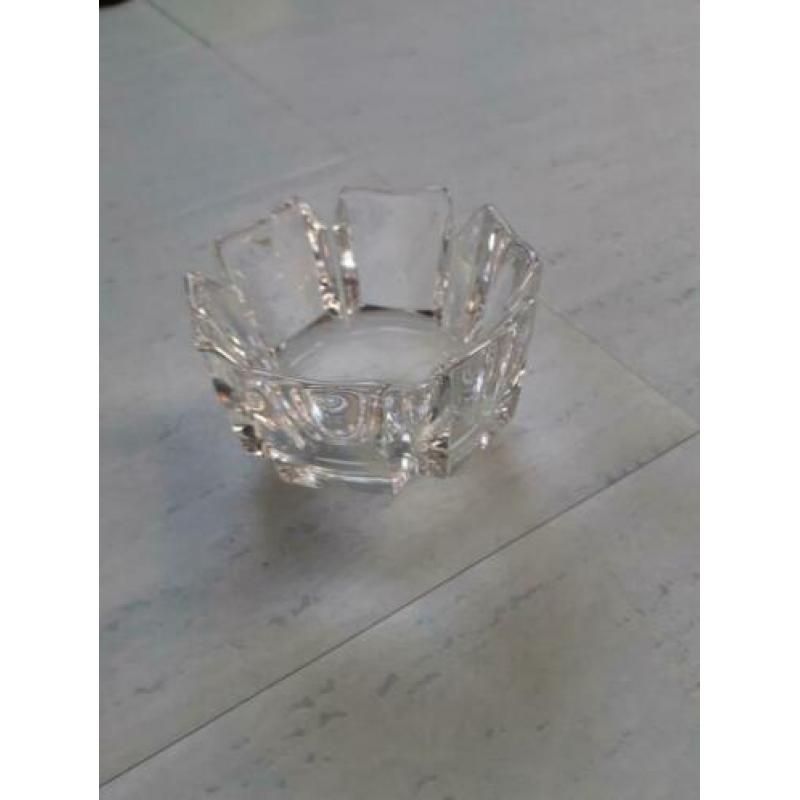 Orrefors schaal kristal object Lars Hellsten