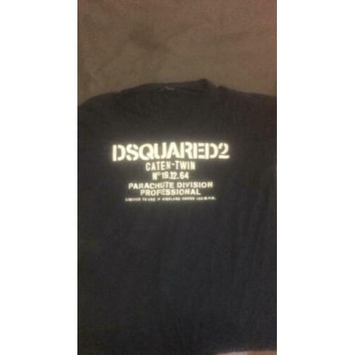 Dsquared 2 shirtje met mode gaatjes Maat XXL/XL