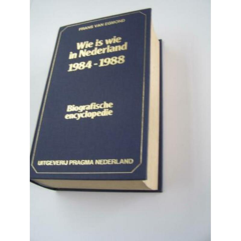 wie is wie in nederland 1984-1988