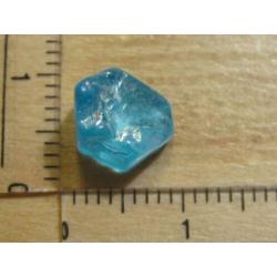 opruiming: 3x stukje ruwe edelsteen AQUA AURA kristal (4)