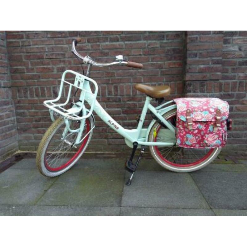 Tekoop: Alpina fiets groen van kleur. Maat 22 inch