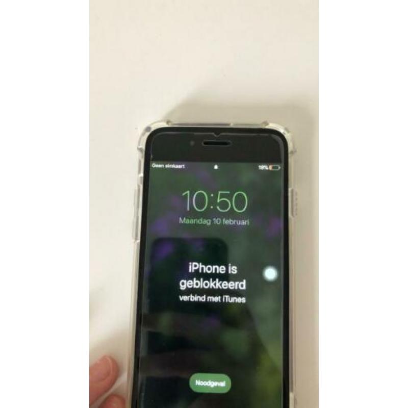 iPhone 6 64GB Spacegrey geblokkeerd !!!