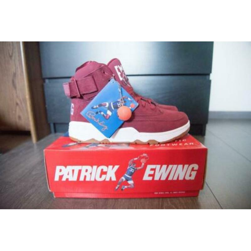Patrick Ewing 33 Hi - Burgundy - Maat 44 (US 10,5) - Ewings