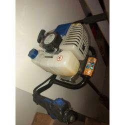 benzine grondboor + 3 boren