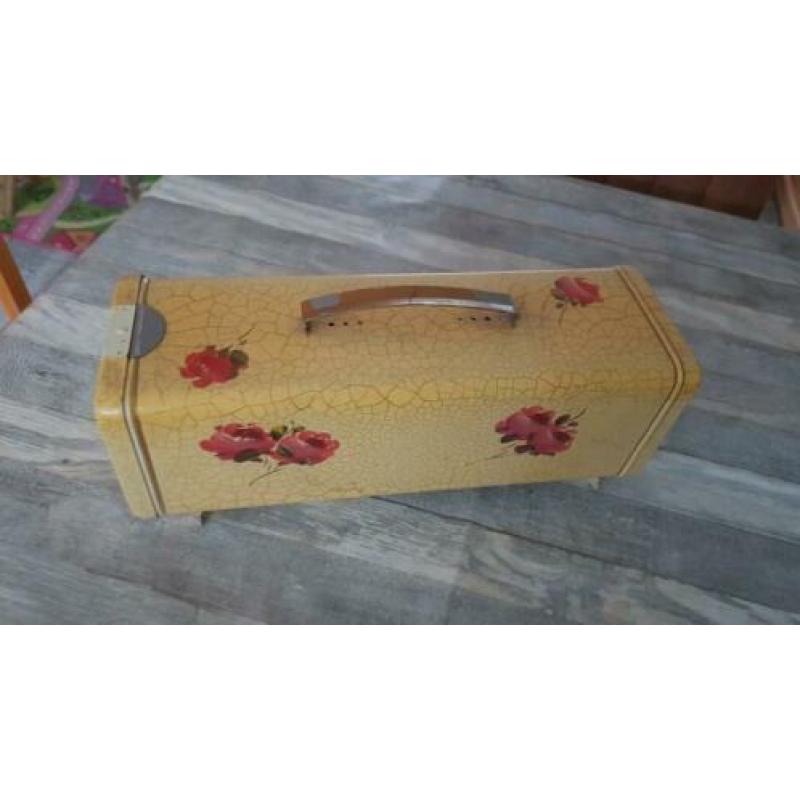 vintage ontbijtkoektrommel