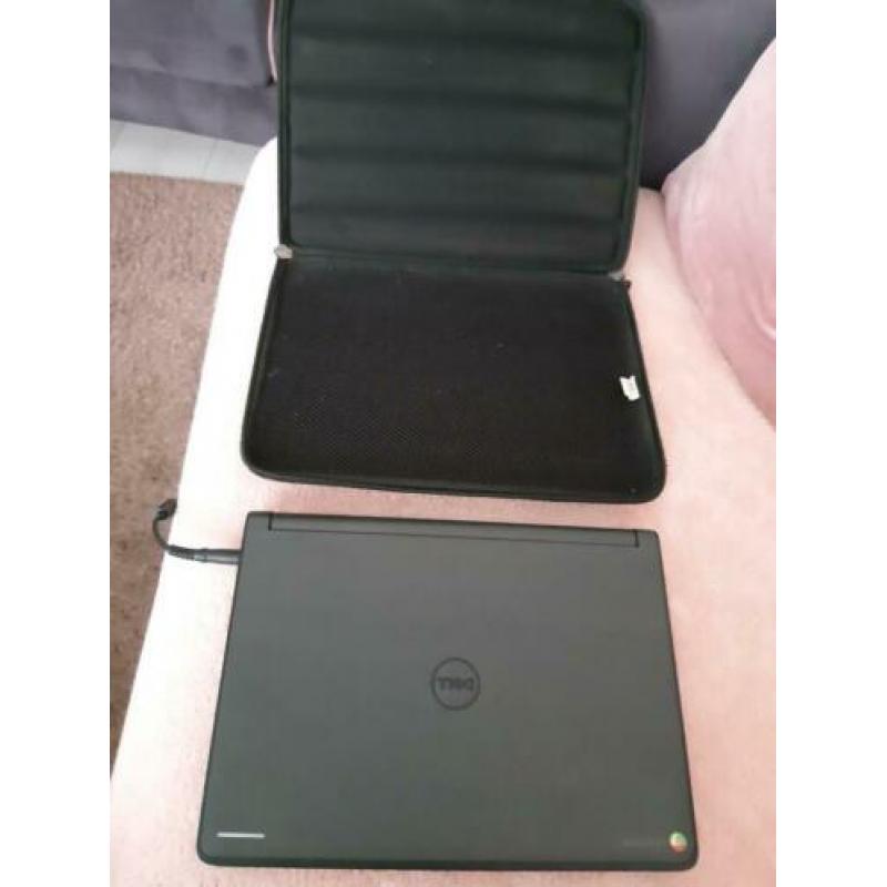 Mooie Dell Chromebook 11 laptop met hardcover