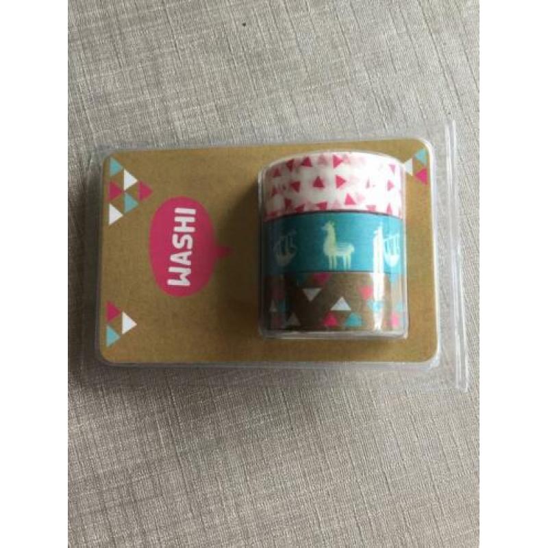 Deco washi tape en gewone tape zie info