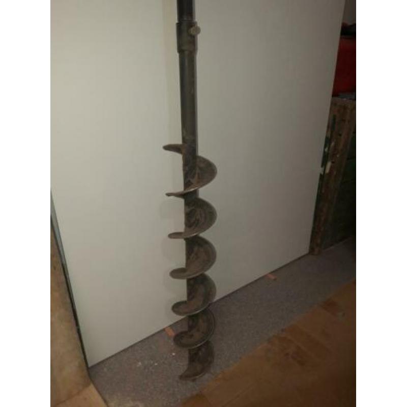 benzine grondboor + 3 boren