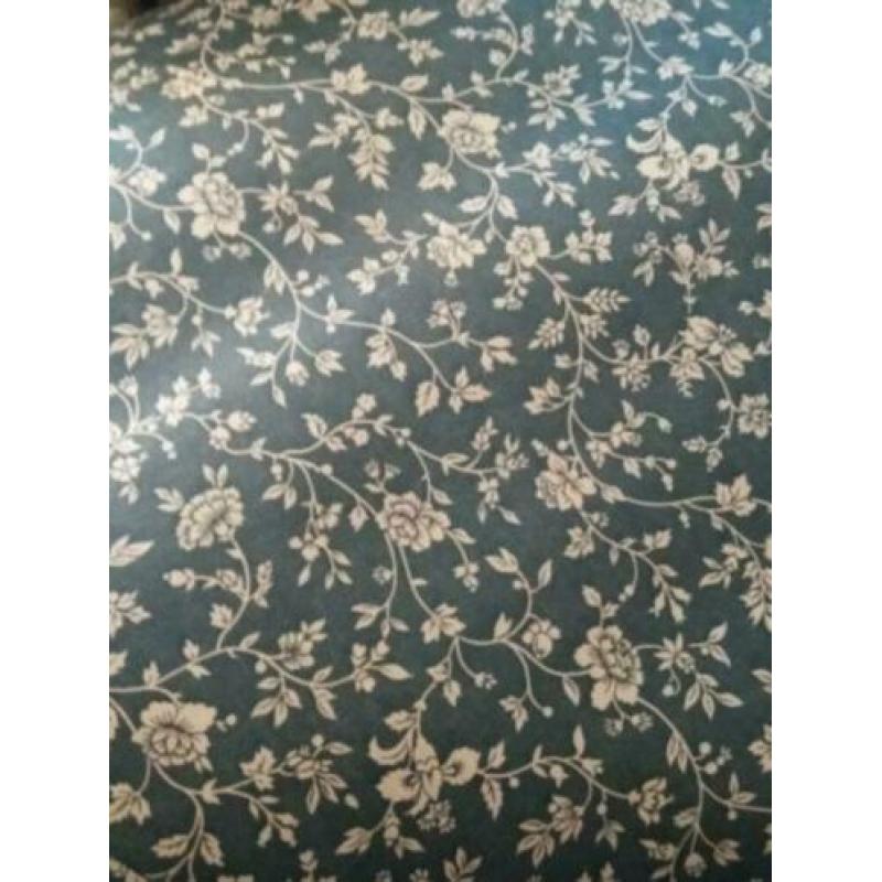 3 rollen vintage bloemetjes behang, Frans