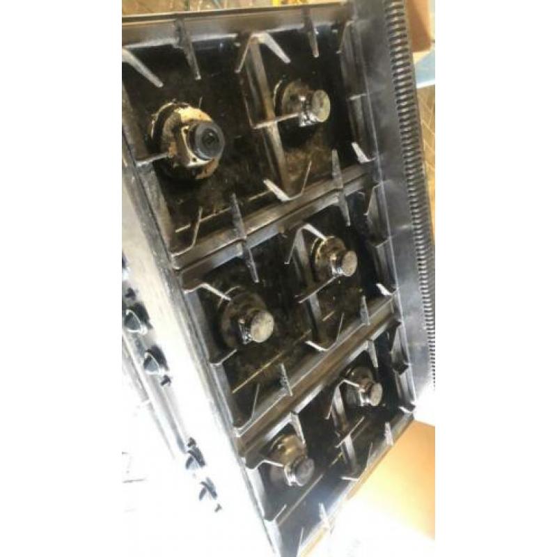 Modular 6- pits horeca gasfornuis en elektrische oven