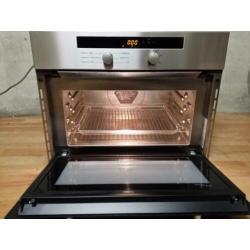 Mooie RVS Miele inbouw combi magnetron/combi /oven