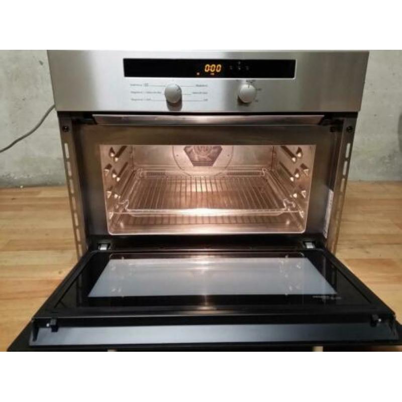 Mooie RVS Miele inbouw combi magnetron/combi /oven