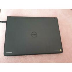 Mooie Dell Chromebook 11 laptop met hardcover