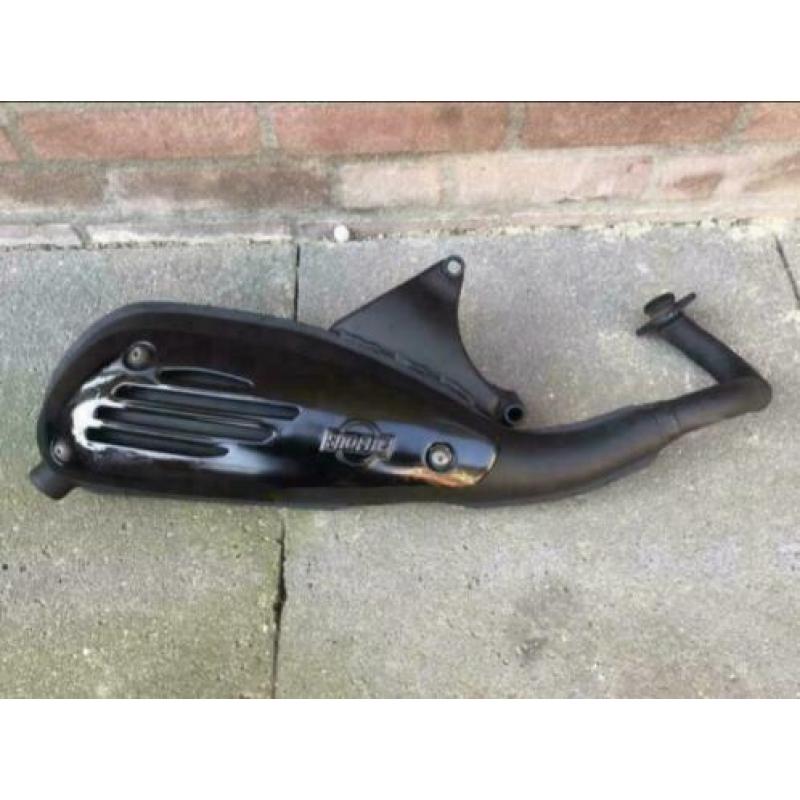 Originele nette sito plus uitlaat Vespa LX Piaggio zip 2t