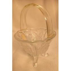 Anna Hutte Vintage lood kristalglas bloemenmand