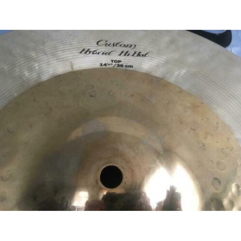Zildjian K Custom Hybrid 14,25” Hihats Hihat NIEUW!